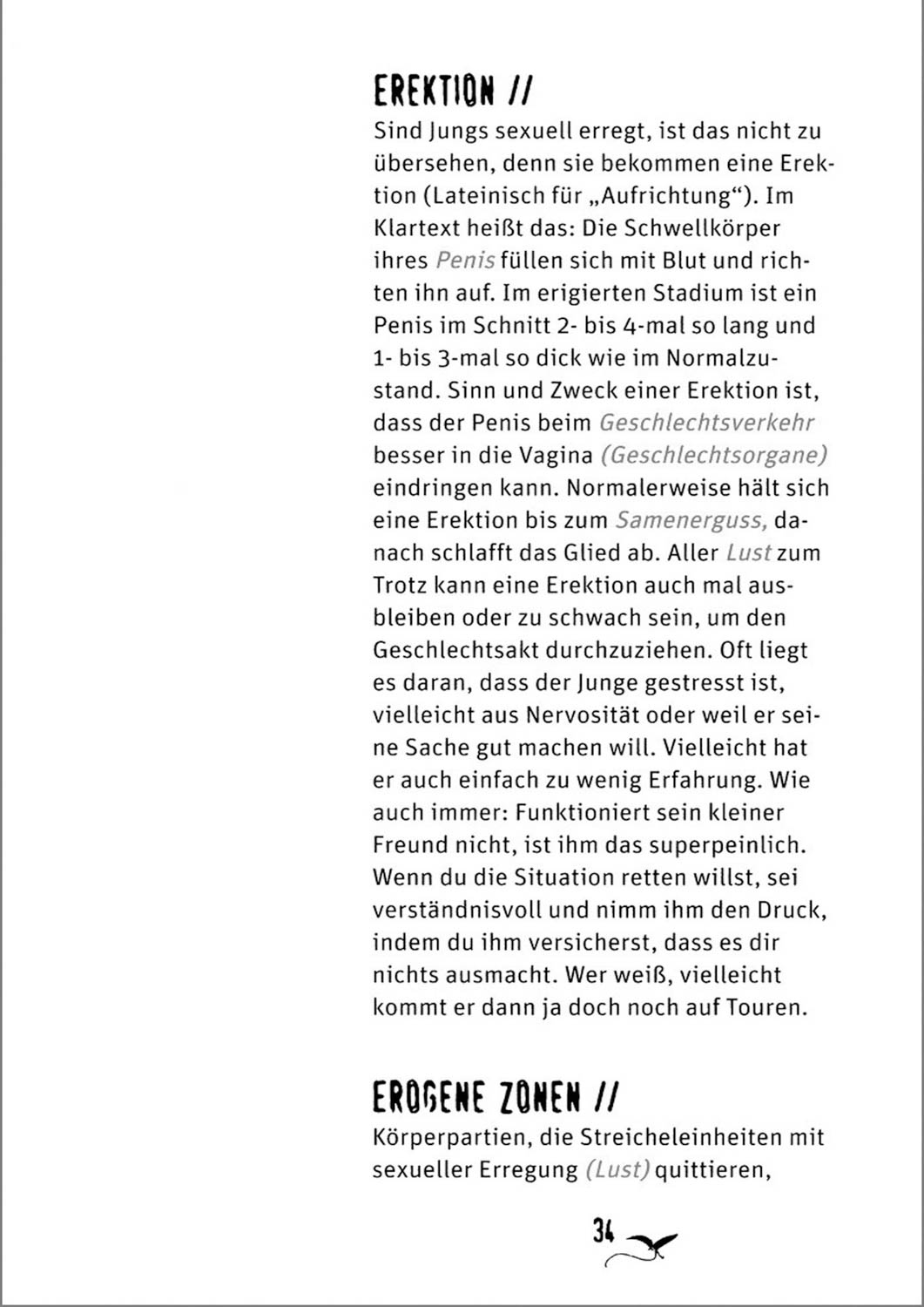 Von wegen Licht aus, Augen zu!